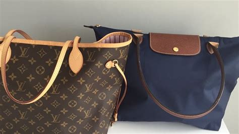 longchamp vs louis vuitton|louis vuitton neverfull replacement.